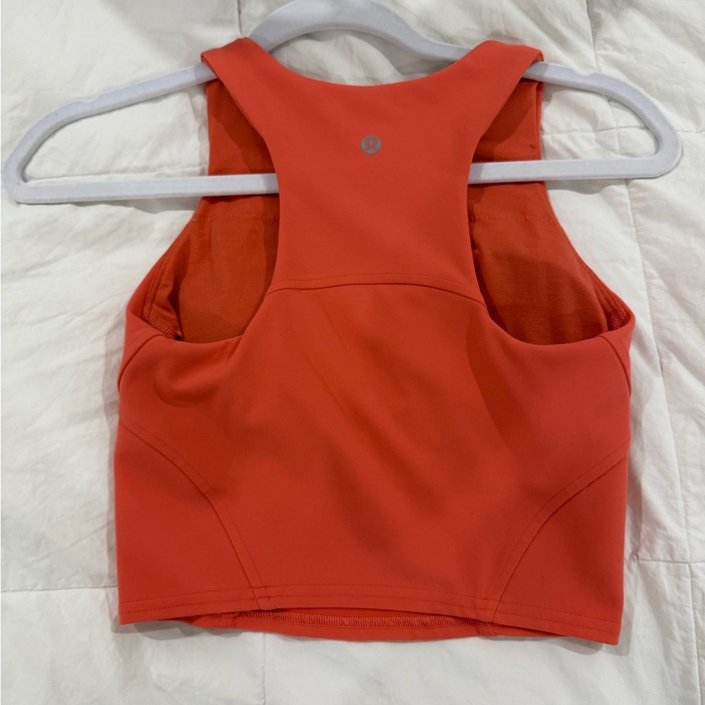 lululemon athletica Red Tank Top